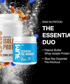 RAW Whey Isolate Protein Powder & Essential Pre-Workout Bundle 2