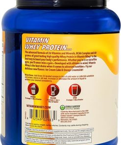 Orange Creamsicle Whey Protein Powder- 60g Whey Protein 2