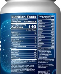 MRM Nutrition Isolate Whey Protein | Vanilla Flavored | 24g Protein | Added BCAAs + Glutamine | with Digestive Enzymes | Hormone + Antibiotic Free | 29 Servings 2
