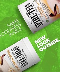 Natures Plus SPIRU-TEIN Shake – Chocolate Peanut Butter – 2.3 lbs- Spirulina Protein Powder – Plant Based Meal Replacement 2