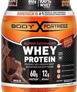 Body Fortress 100% Whey Protein Powder Chocolate 1.78lbs & Nutricost Creatine Monohydrate Micronized Powder 500G 5000mg Per Serv 2