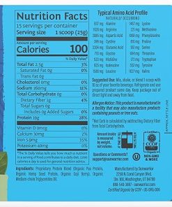 Sunwarrior Vegan Protein Powder Plant-Based USDA Organic BCAA Amino Acid Hemp Seed Keto Friendly Soy- Dairy 2