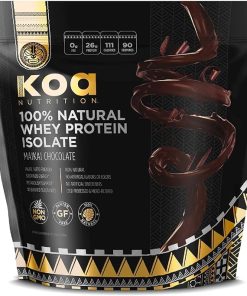 KOA WARRIOR Whey Protein Isolate | Performance Driven- Pure Protein Isolate with BCAAs and No Artificial Flavors or Sweeteners – Chocolate – 6lb Bag