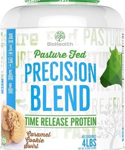 Precision Blend Caramel Cookie Swirl Whey Protein (4lb) | Time Release Protein Blend