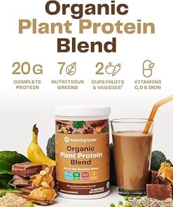 Amazing Grass Organic Plant Protein Blend: Vegan Protein Powder- New Protein Superfood Formula 2