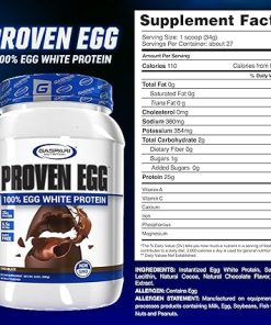 Gaspari Nutrition Proven Egg- 100% Egg White Powder 2