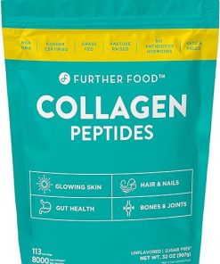 Further Food Collagen Peptides Powder Supplement- 113 Servings (32oz)