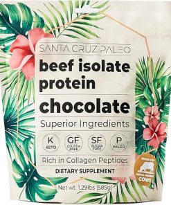 Santa Cruz Paleo Beef Isolate Protein Powder- Chocolate