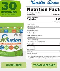 Rawfusion Vegan Protein Powder- Vanilla Bean – 30 Servings 2