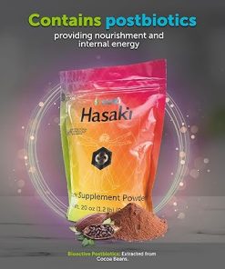 Hasaki 100% Natural Dietary Supplement Protein Powder with Superfood Postbiotics- Vanilla Flavor – 2 Scoops per Serving. 2