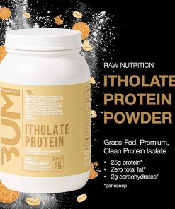 RAW Whey Isolate Protein Powder- Vanilla Oatmeal Cookie (CBUM Itholate Protein) – 100% Grass-Fed Sports Nutrition for Muscle Growth & Recovery – Low-Fat 2