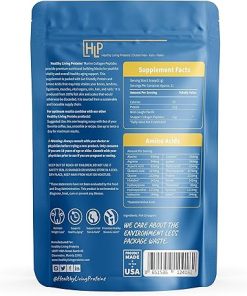 Healthy Living Proteins | Marine Collagen Peptides Type 1 & 111 | 24g Fish Protein- Naturally Sourced Wild Fish 2