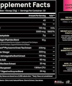 ELMNT Super Collagen Burn for Women w. Probiotics- Hyaluronic Acid 2