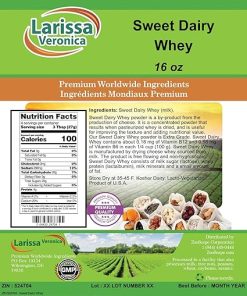 Larissa Veronica Sweet Dairy Whey (16 oz- ZIN: 524704) – 3 Pack 2