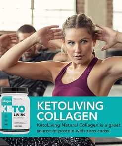 Natures Plus KetoLiving Natural Collagen- Unflavored – 1.36 lb Tub – Ketogenic Protein Powder – Supports Immune & Gut Health 2