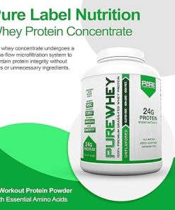 100% Grass-Fed- Unflavored Whey Concentrate Protein Powder (24g) with Essential Amino Acids 2