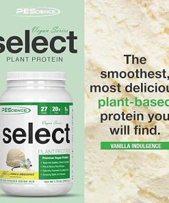 PEScience Select Vegan Plant Based Protein Powder- Vanilla 2