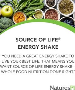 Natures Plus Source of Life Energy Shake Packets- 8 Pack – 8 Individual Servings – Energy Boosting Multivitamin 2