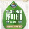 Garden of Life Organic Plant Based Protein Powder – Smooth Unflavored – Vegan- Grain Free & Gluten Free Shake for Women and Men – 10 Servings