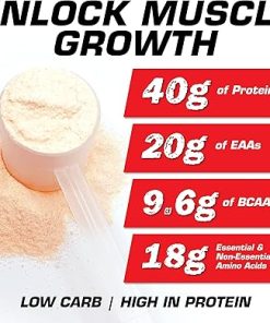 Myogenix Myolean Whey Protein Powder – 20 Grams of Protein per Serving- 100% Whey Powder for Women and Men – Delicious Vanilla Flavor 5 LBS 2