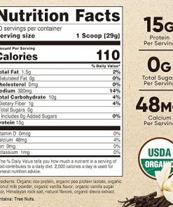 Nutricost Organic Vegan Meal Replacement Shake Powder (Vanilla) – Certified USDA Organic- Vegan 2