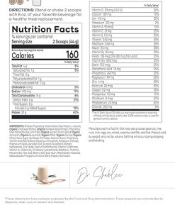 Shaklee Life Shake™ Plant Protein French Vanilla – Complete Meal Replacement with 20g Protein- 6g Fiber 2