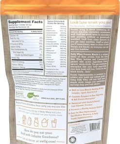 swiig Premium Daily Whey Protein (Vanilla 2.2lb): 20g Protein- Gluten-Free 2