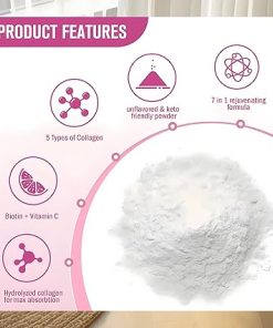(2 Pack) Multi Collagen Peptides Powder- 16 Oz- Hydrolyzed Protein Peptides | Type I 2