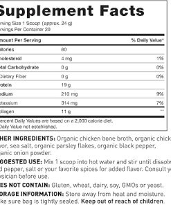Amy Myers MD Bone Broth Collagen Powder – Type II Collagen Protein Powder from Organic Chicken Bone Broth – Supports Hair- Skin 2