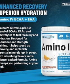 PEScience Amino IV BCAA & EAA Powder- Orange Dreamsicle 2
