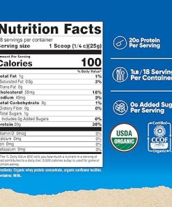 Nutricost Organic Whey Protein Concentrate- Unflavored 2
