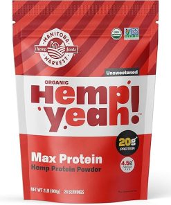 Manitoba Harvest Hemp Yeah! Organic Max Protein Powder- Unsweetened