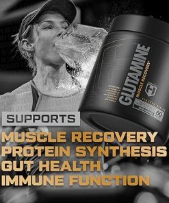 HOSSTILE Glutamine- Fermented L Glutamine Powder for Men & Women 2
