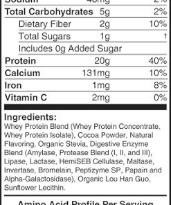 swiig Simple Whey Blend – No Sugar Added- Chocolate 2