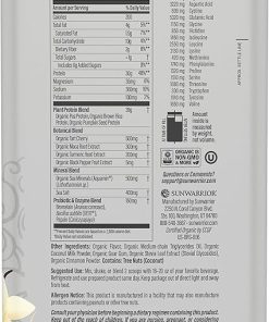 Sunwarrior Plant-Based Active Protein Powder | Vanilla Flavored 20 Servings & Creatine Monohydrate Powder | 60 Servings 2