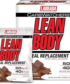 Labrada Nutrition Carb Watchers Lean Body Hi-Protein Meal Replacement Shake- Chocolate Ice Cream
