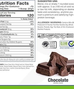 ALLMAX ISONATURAL Whey Protein Isolate- Chocolate – 5 lb – 27 Grams of Protein Per Scoop – Zero Fat & Sugar – 99% Lactose Free – with Prebiotics – No Artificial Flavors – Approx. 73 Servings 2