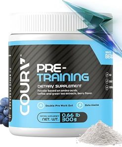 COURA Pre Workout Berries Flavor 300g – 10.5 Ounces