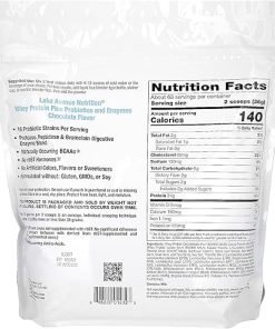 Lake Avenue Whey Protein + Probiotics- Chocolate 2