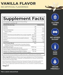 POWERLIFE Tony Horton High Impact Plant Protein Powder with 3000 MG of HMB- Plant-Based 2