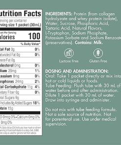 Medtrition Liquid Collagen peptides Type I- III 15 Grams Protein per oz. |Prosource Plus Neutral Packets| 2