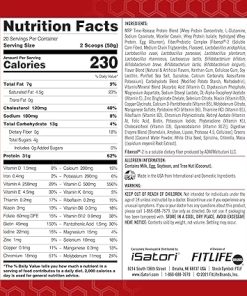 iSatori Eat Smart MRP- High Protein Meal Replacement Shake with Whey Protein Powder 2