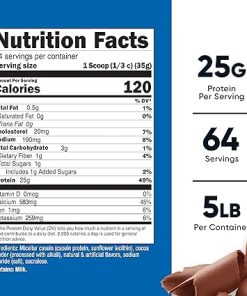 Nutricost Casein Protein Powder 5lb Chocolate – Micellar Casein- Gluten Free 2