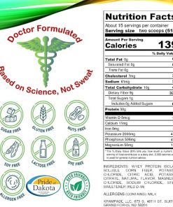 Whey Protein Fiber Supplement Electrolytes Powder | 30g Protein & 7g BCAA + 9g Soluble Fiber + 2-000mg Potassium + Magnesium Supplement| >2X More K+ Than Coconut Water 2