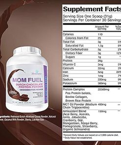 Protein Powder for Women – Dairy Free Meal Replacement Protein Powder Made with Plant & Collagen Protein- 20 Grams Protein (Dutch Chocolate + Vanilla) 2