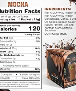 Chike High Protein Iced Coffee- 12 Single Serving Packets (Mocha) 2