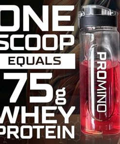 1 Scoop = 75g Whey Protein*- Extra-Strength Leucine (EAA + BCAA) 2