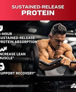 MuscleTech Platinum 8-Hour Protein Powder – 7 Premium Protein Sources with Whey & Casein Protein for Increased Lean Muscle- Strength & Improved Recovery – Milk Chocolate 2