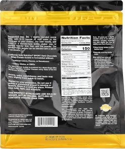California Gold Nutrition Sport- Dark Chocolate Whey Protein Isolate 2