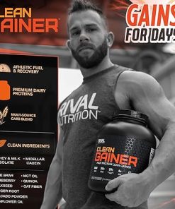 Rival Nutrition Clean Gainer – Cookies & Cream- 5lbs 2